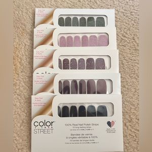 100% Real Nail Polish Strips